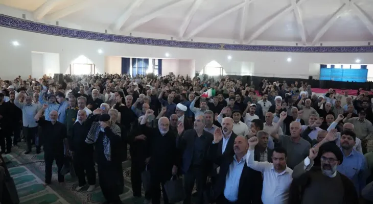 اولین نماز جمعه در مصلی جدید فردیس