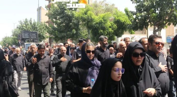 حضور پرشور فردیسی‌ها در پیاده‌روی جاماندگان اربعین حسینی