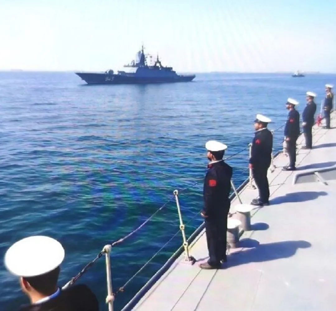 رزمایش مرکب دریایی ایران و روسیه پایان یافت