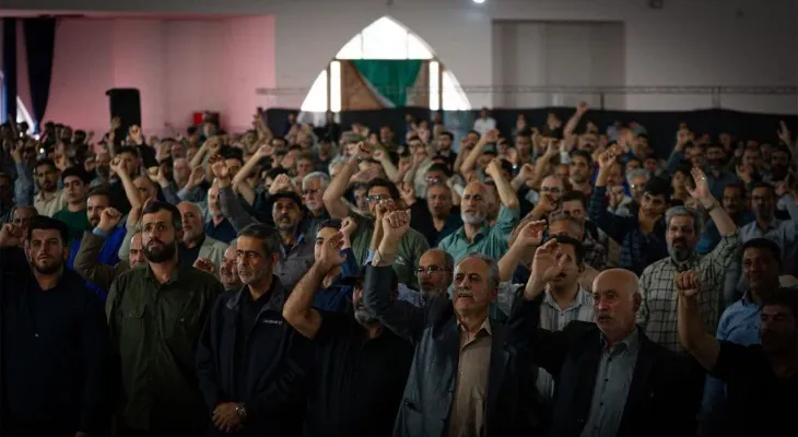 شکوه حضور مردم فردیس در گردهمایی جانفدایان