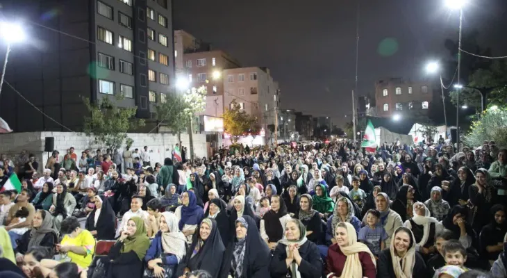 کودکان فردیسی از عشق به‌امیرالمؤمنین(ع) می‌گویند
