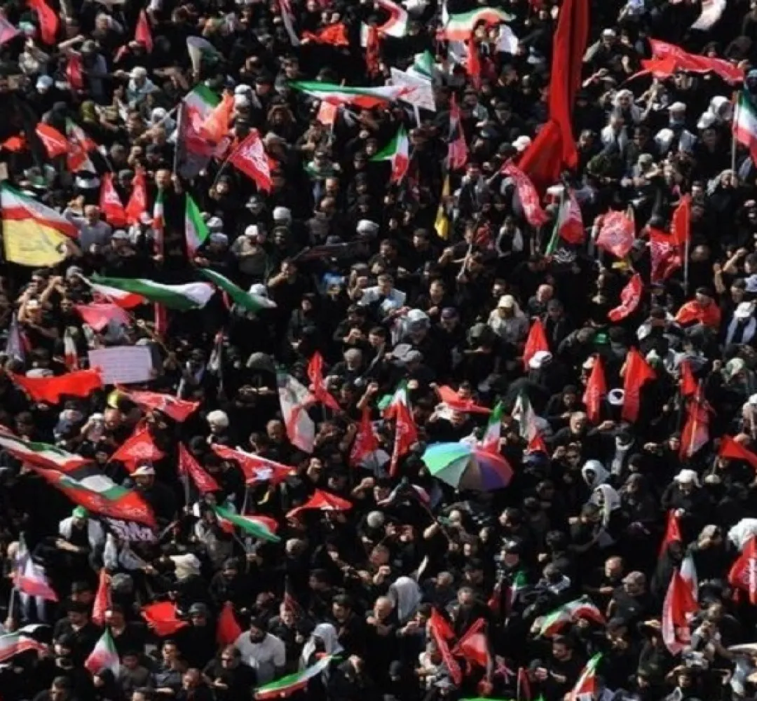 آغاز مراسم تشییع پیکر رهبرشهید انقلاب در قم