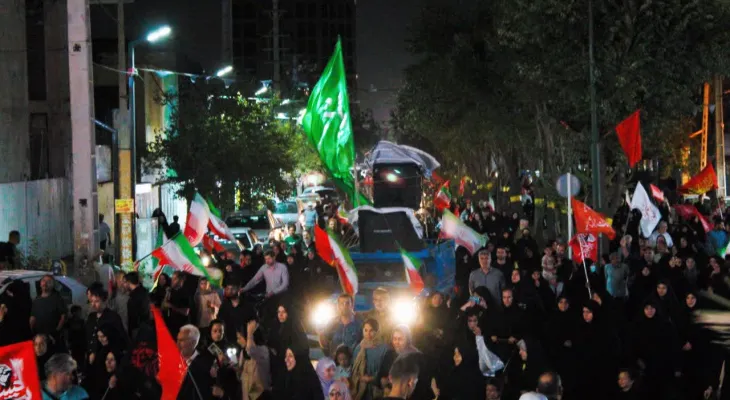 صدو پنجاه‌و نهمین شب اقتداروایستادگی فردیسی‌ها در خیابان